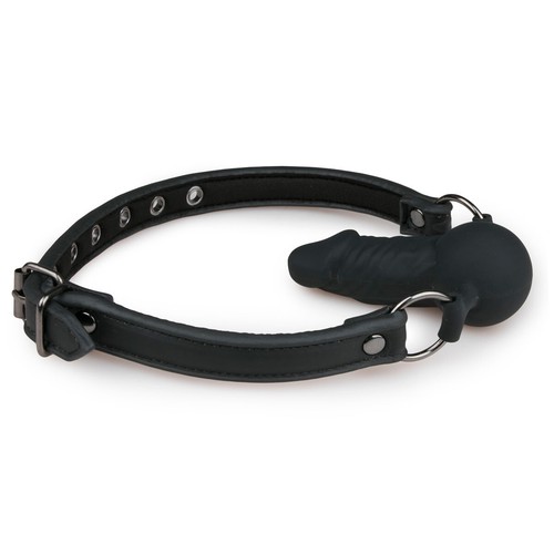 NEW Silicone BDSM Fetish Mouth Gag Dong Dildo Strapon Lesbian Restraints Bondage - Picture 3 of 5