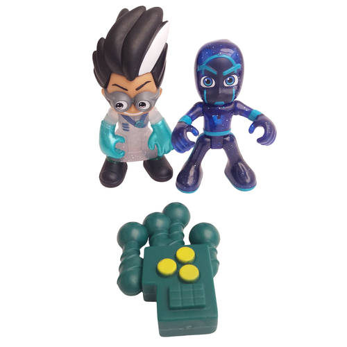 PJ Masks Baddies Bundle – Romeo & Night Ninja Villain Figures Set - Picture 5 of 7