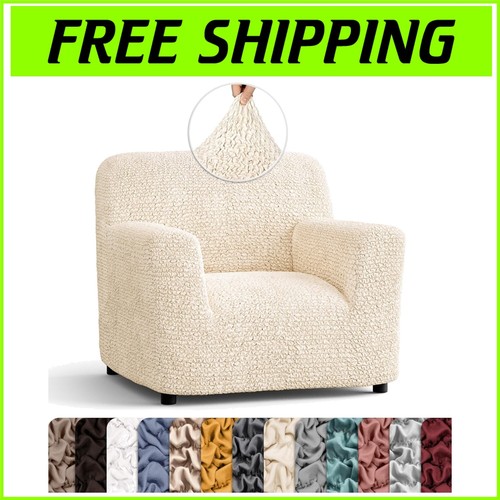 Breathable Microfiber Chair Cover - Easy Care, Hipoallergenic & Modern Style