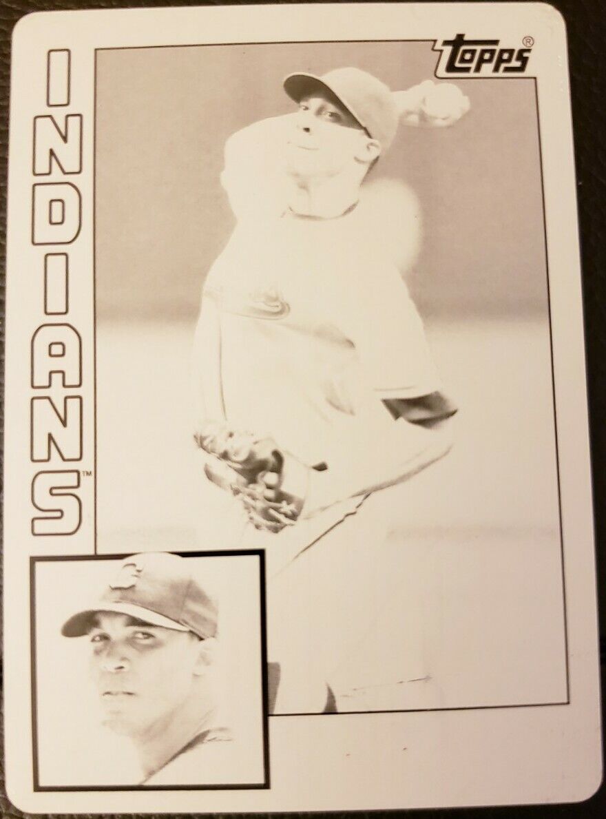 UBALDO JIMENEZ 2012 Topps Archives PRINTING PLATE #1/1