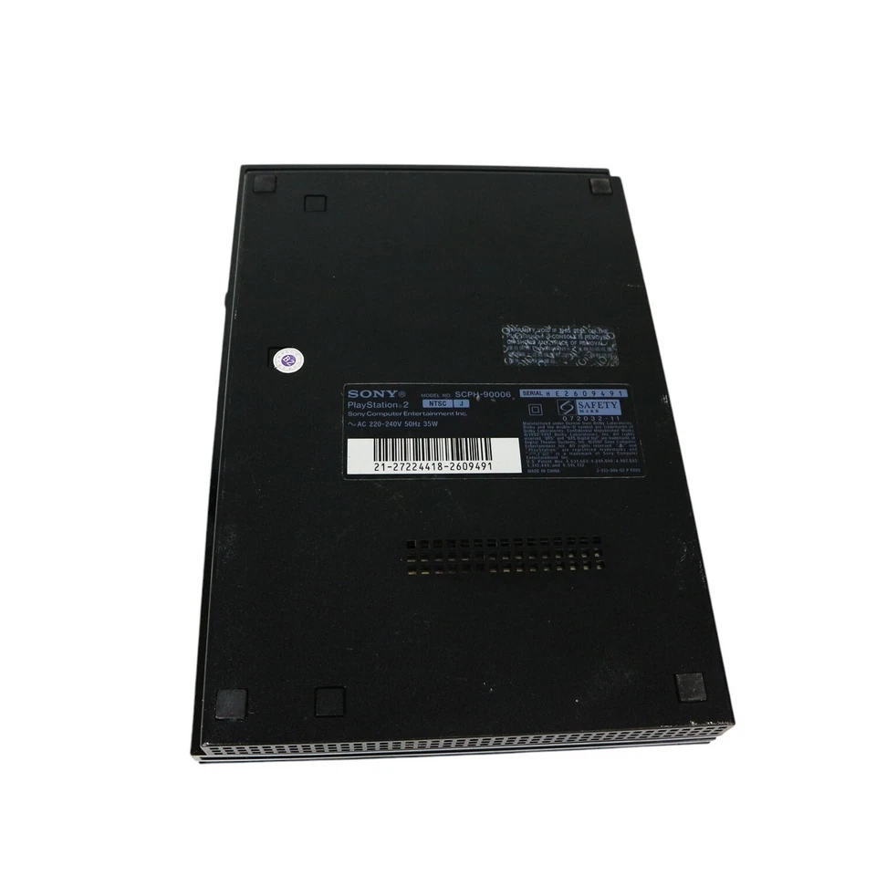 Console Sony PlayStation 2 Slim - Preto - Versão NTSC-J (Japão) - Imagem 2 de 4