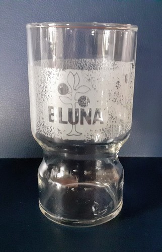 2 Stück Bluna Gläser 0,2 L 70er Jahre Limonadenglas Trinkglas Softdrink Vintage - Bild 3 von 8