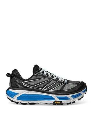 HOKA Fabric Synthetic Mafate Speed 2 Sneaker Unisex 9W/8M Black White