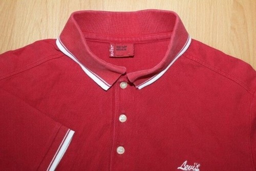 U3157 Levi ´S Haut Polo M Rouge Bien - Photo 1/1
