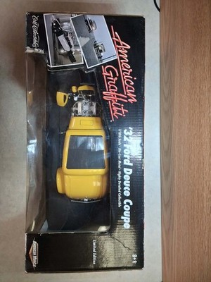 Ertlアーテル/'32Fordフォード Deuceデュース アメグラ 1/18 ERTL 1932 FORD DEUCE COUPE AMERICAN GRAFFITI 1/18 LIMITED EDITION