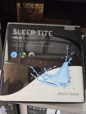 Malouf Sleep Tite Prime Prime Smooth Split King Size Bed Mattress Protector
