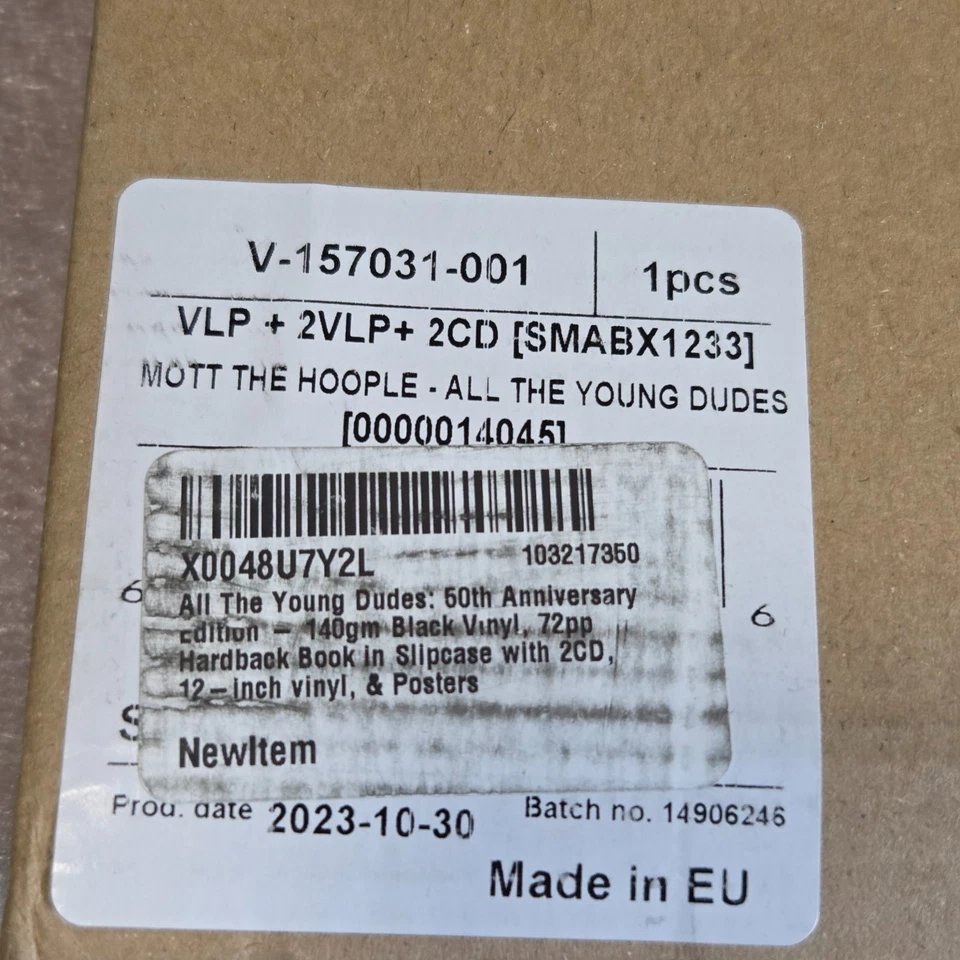 Mott the Hoople All the Young Dudes 50th Anniversary 5 Disc Deluxe Edition - NEW - Image 3 of 4