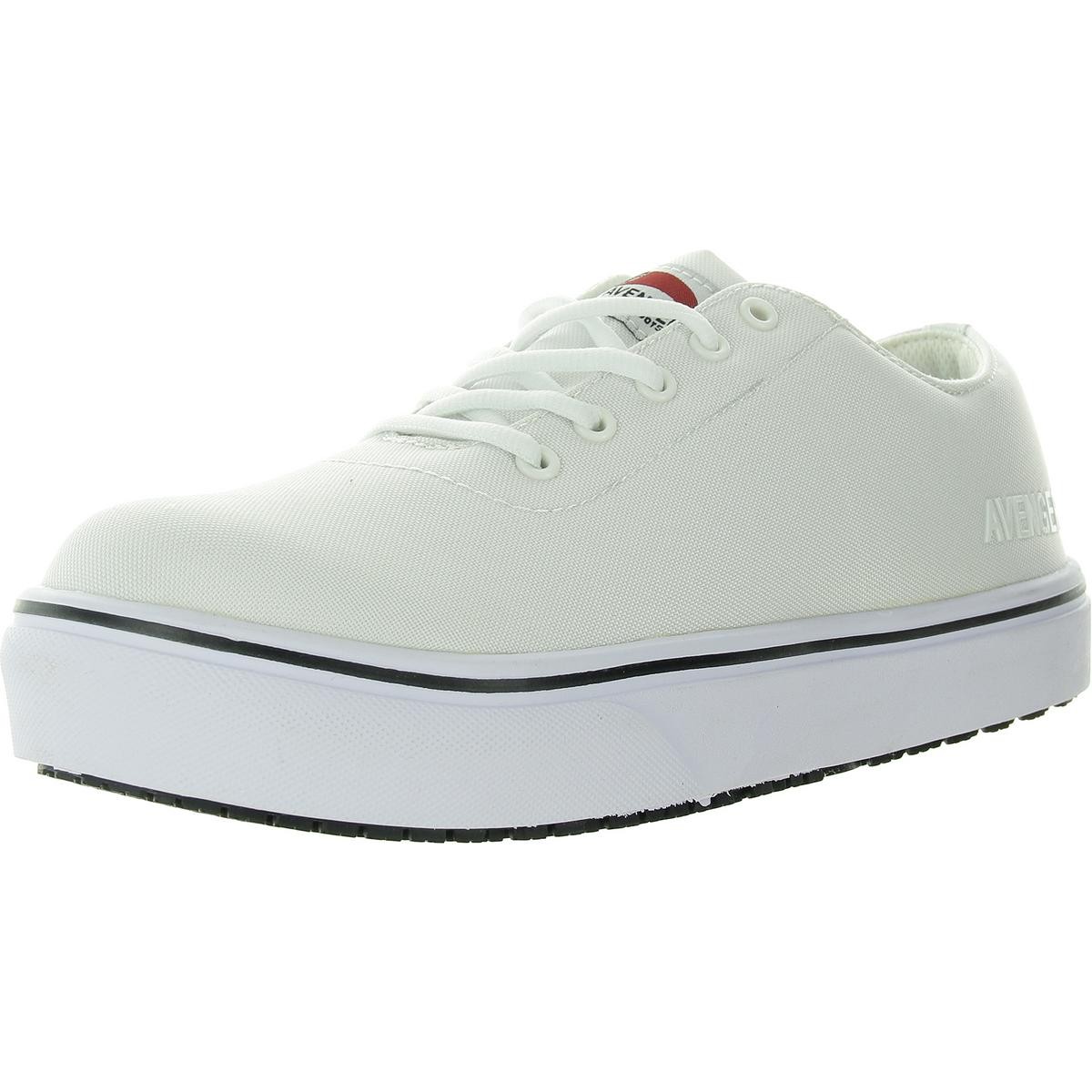 Мужская рабочая и защитная обувь Avenger Mens ALLEY CT White Canvas 105 Medium D BHFO 9593 13590₽
