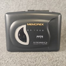 Memorex Personal Stereo Cassette Player MB1000 Auto Stop PLEASE READ