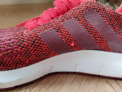 Men’s Size 8 adidas Montreal Running Shoes Red White Gray - Picture 11 of 11