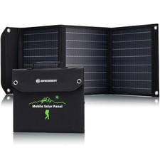 BRESSER Mobiles Solar-Ladegerät 40 Watt mit ...