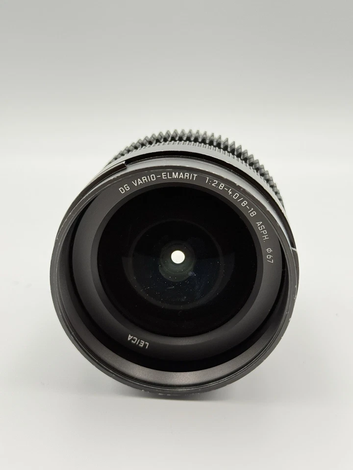 Lente de cámara profesional Panasonic LUMIX de 8-18 mm como nueva G LEICA DG VARIO-ELMAR Foto 4 de 4
