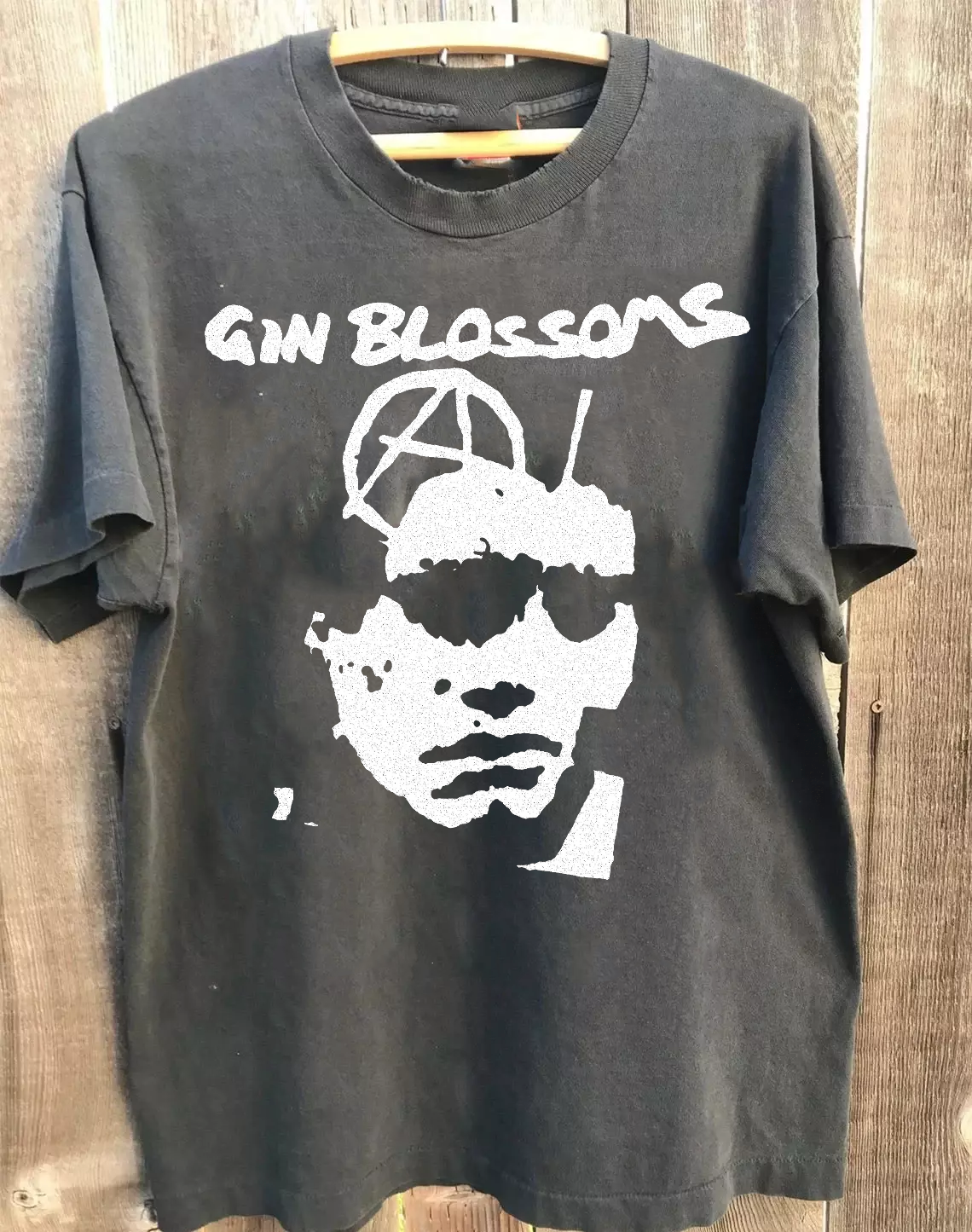 Vintage Gin Blossoms Tour Live T-Shirt Charcoal Style QT932