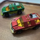 VTG (2) Matchbox Superfast Planet Scout #59 Green & Red Versions 1975 Lesney ENG