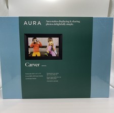 Aura Carver WiFi Digital Picture Frame 10.5"x2.1”x7.3" - AF900 -NEW