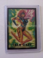 2024 SkyBox Marvel Masterpieces ’92 Platinum Jean Grey Lenticular #46