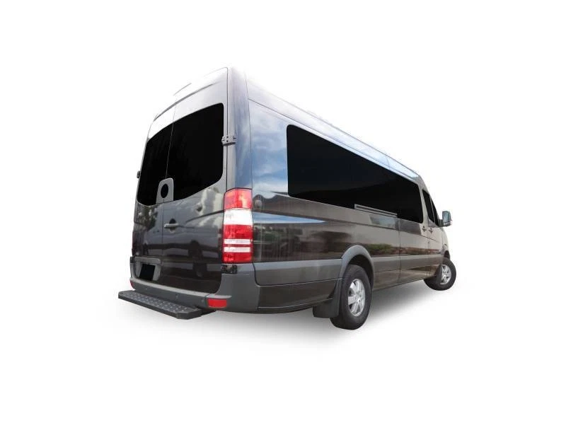 Escalón trasero Black Horse Spartan ajuste negro Dodge Sprinter 2500 2007-2009 Foto 4 de 4