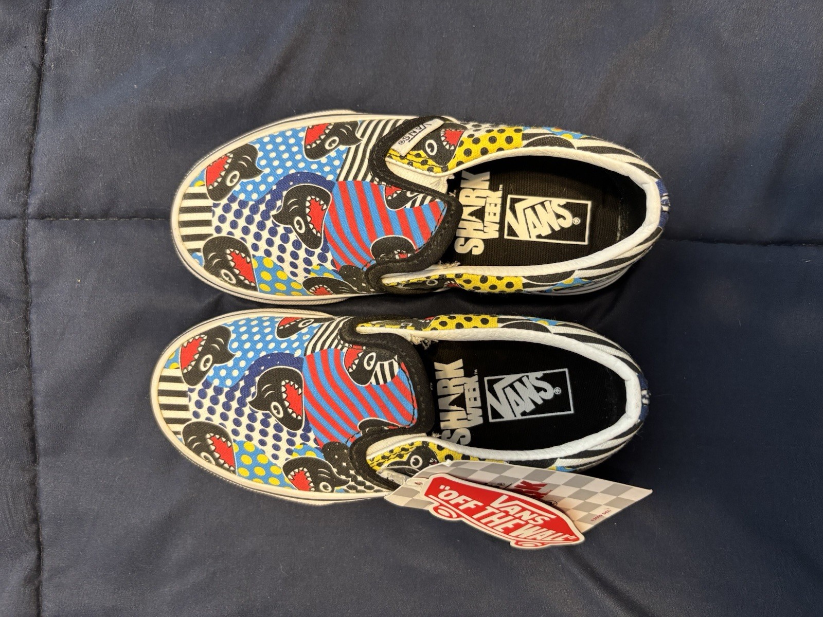 Kids Vans Shoes (sharks)