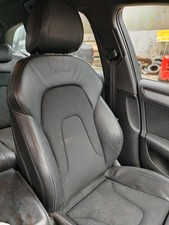 2012 AUDI A4 B8.5 PASSENGER SIDE FRONT LEFT SEAT - S-LINE