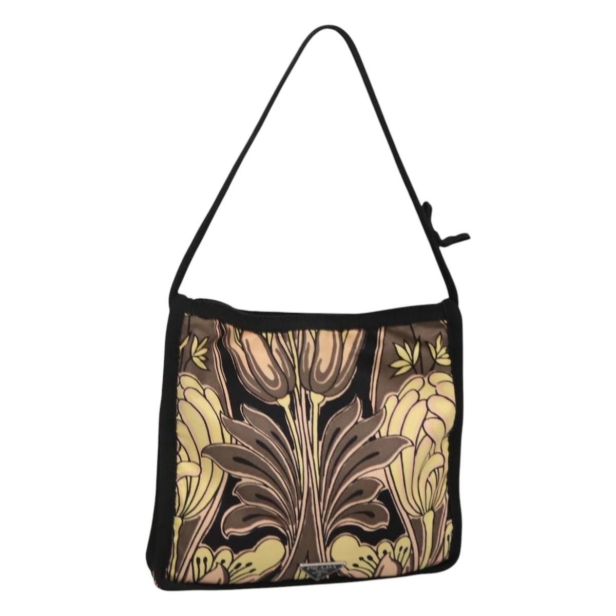 Prada Authentic Multicolor Synthetic Leather Handbag