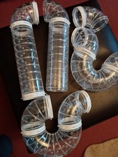 Hamster Gerbil Cage Tunnel Tube Small Animal