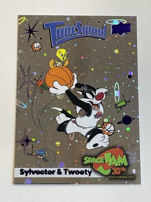 2026 Upper Deck Space Jam 30th Anniversary Cosmos #7 - Sylvester & Tweety