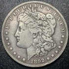 1892 S Morgan Silver Dollar $1 Choice VF Very Fine High Grade