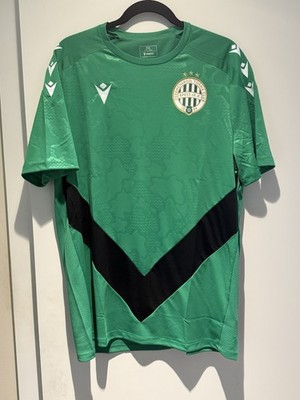 Ferencvaros Pre-Match Macron Training Soccer Jersey Shirt Hungary EU 2XL US L/XL