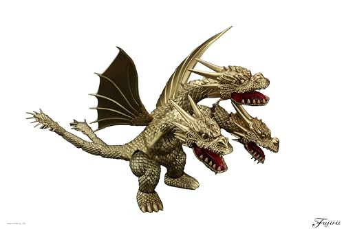 Chibi Maru Godzilla Series N0.401 King Ghidorah 1991 70th Anniversary Model Kit - Picture 2 of 3