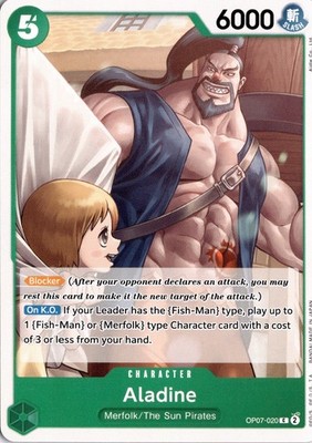 Aladine C 500 Jahre in der Zukunft OP07-020 One Piece TCG