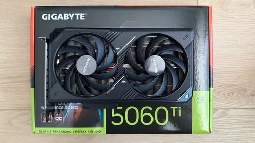 GIGABYTE GeForce RTX 5060 Ti WINDFORCE OC 16GB, GV-N506TWF2OC-16GD - 第 1/5 張圖片