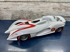 Hot Wheels 16" Speed Racer Mach 6 Car Big Sounds Edition 2008 Mattel M4534 WORKS