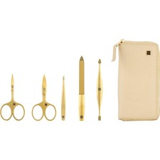 Zwilling Manik&uuml;re Pedik&uuml;re Set 5tlg. mit Nagelschere, Leder