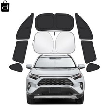 Toyota RAV4 2019-2025 Window Shades Full Set Blackout 8PCS Privacy Cover