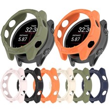 Watch Case Skeleton Armor Protective Cover Shell for Garmin Forerunner 970 47mm