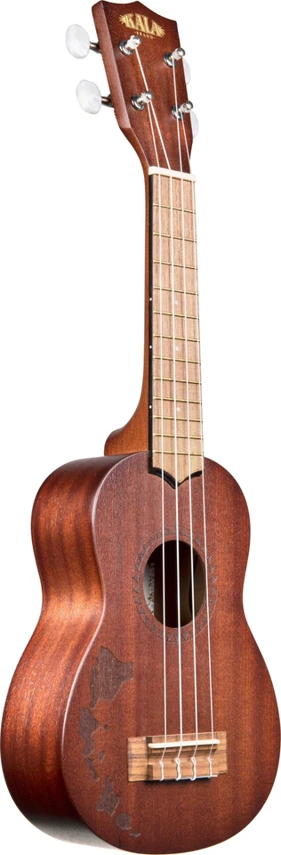 Ukelele soprano Kala KA-15S-H1 caoba satinada - Islas hawaianas con estuche rígido Foto 2 de 4