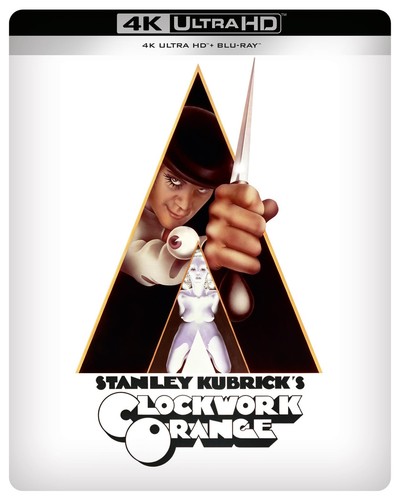 A Clockwork Orange Steelbook (4K UHD Blu-ray) Malcom McDowell Stanley Kubrick