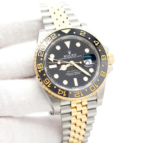 Rolex 126713GRNR GMT Master II 18K/SS on Jubilee