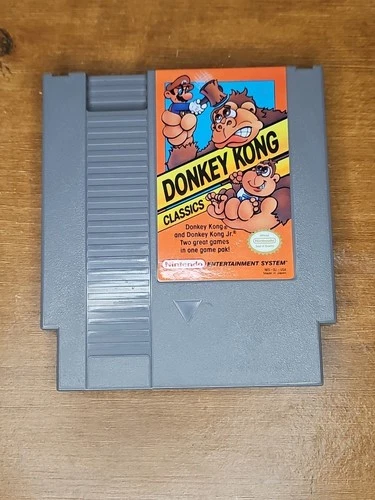 Donkey Kong Classics NES Nintendo Game Cartridge w/ Dust Sleeve Original
