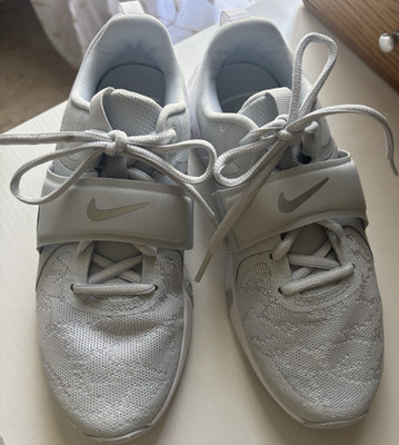 Nike Renew In-Season TR 12 Pure Platinum Gray Lace Up Low Top Sneakers