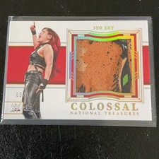 Panini 2024 National Treasures WWE Iyo Sky Colossal Materials 09/10