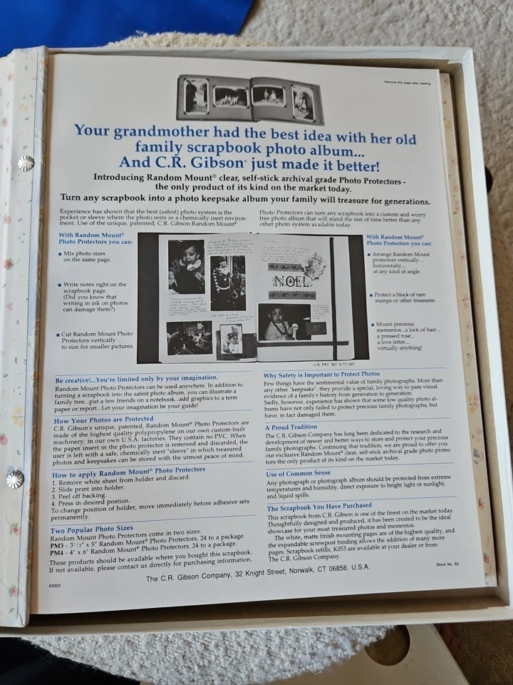Ramo de jardín CR GIBSON SCRAPBOOK de Dena Foto 3 de 4