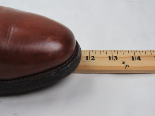 Allen Edmonds Corporate Casuals Leder braun Derby elegante Schuhe Brogue Größe 9 A - Bild 15 von 16