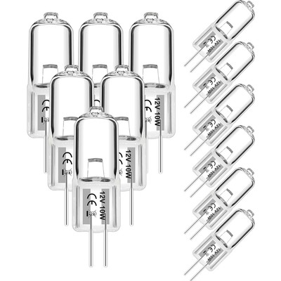 G4 Halogenbirne, 10W, 12V, 2700K, 2 Pin, klare Lampen, Dunstabzug, Küchen, Wo...