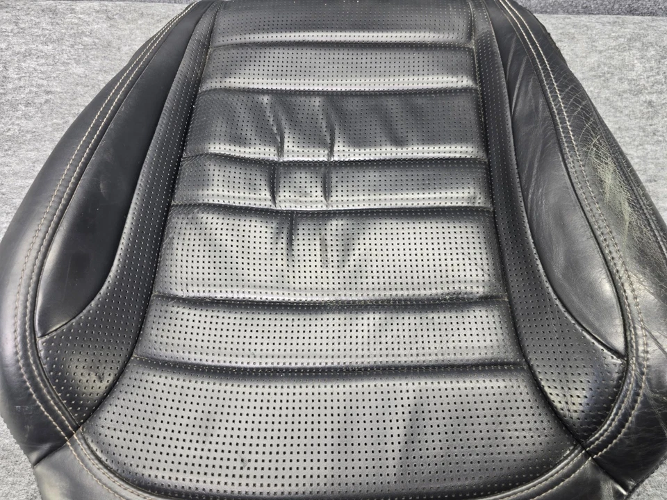 Cojín asiento delantero inferior cuero izquierdo mercedes w166 x166 gl63 gl450 ml63 oem Foto 3 de 4