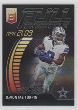 2023 Panini Donruss Elite Full Throttle Green KaVontae Turpin #FT-KT e9p