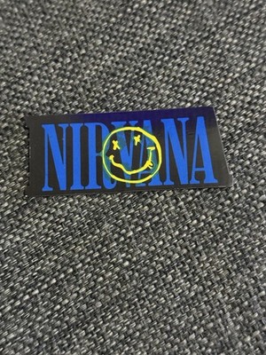 Nirvana Band Logo Fridge Magnet Rock Music Grunge 3x1''