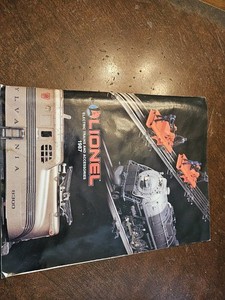 Vintage Catalog Lionel Trains 1987 Electric Trains And Accessories W/paper Work 