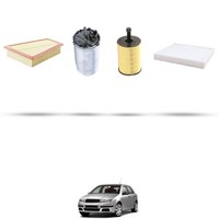 Hoffcar Set Service - 4 Filter FüR Skoda Fabia I (6Y2,6Y3,6Y5) 1.9 Sdi 47Kw D