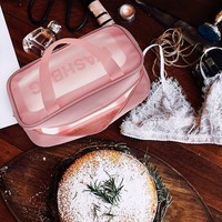 Reise-Make-Up-Tasche Kosmetik Toilettenart Bag Tragbare Kosmetiktasche